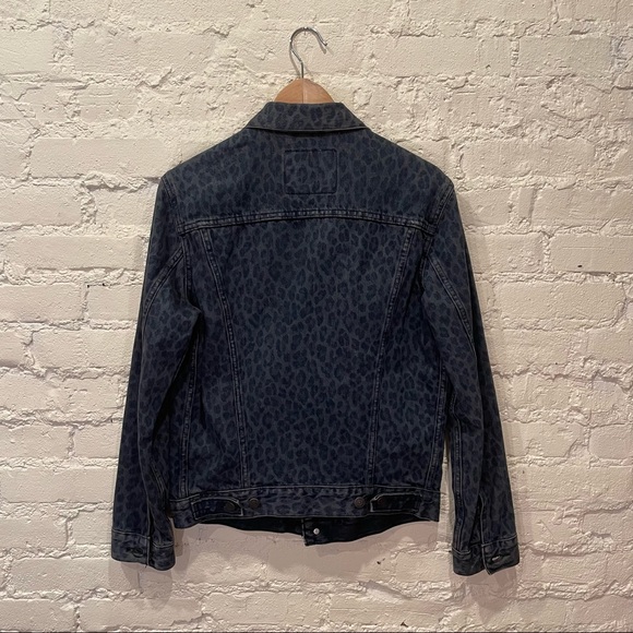 Levi’s Leopard Print Denim Jacket - Picture 3 of 3